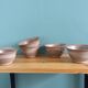 Vallauris Muratore style glazed terracotta bowl