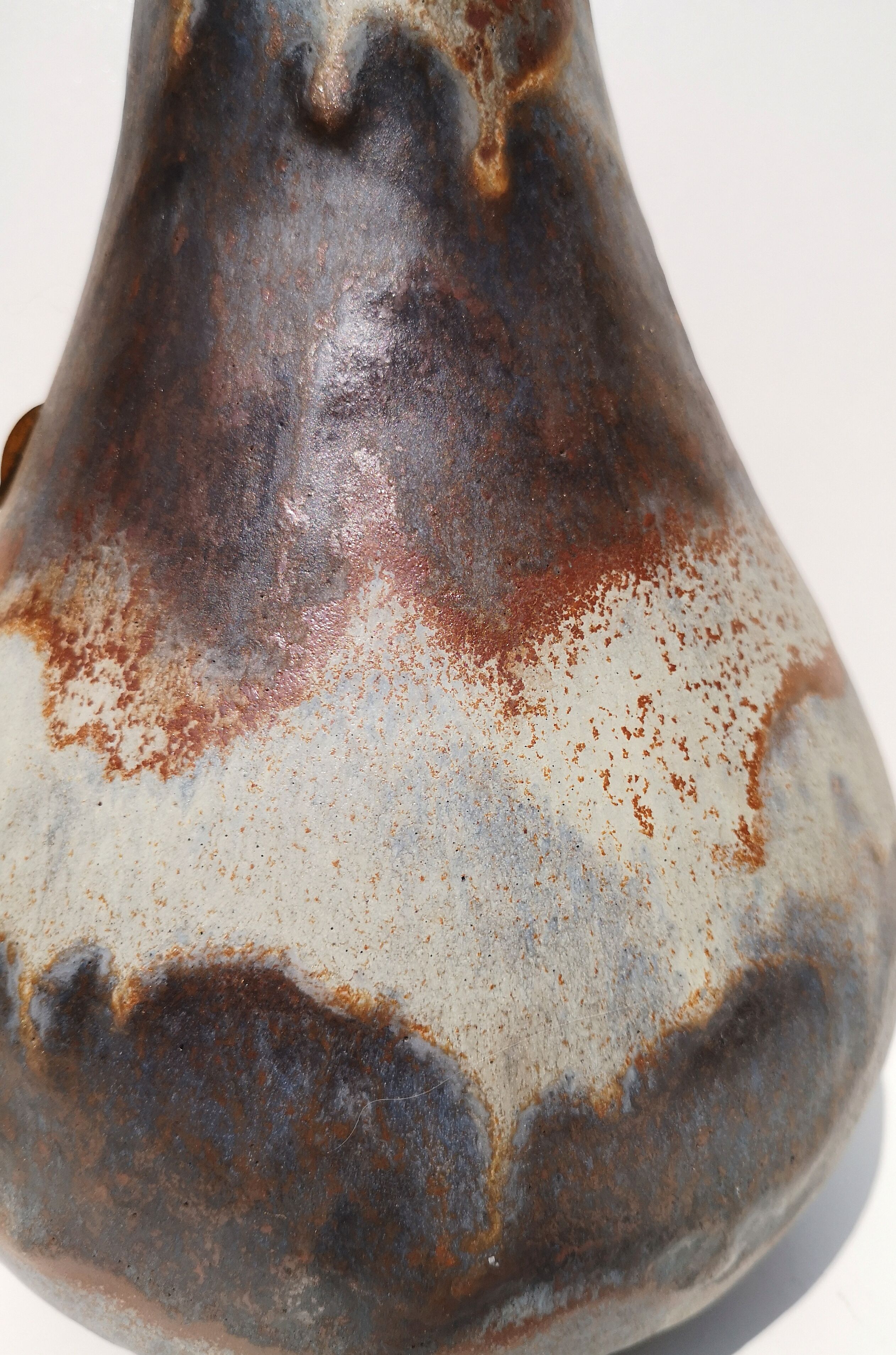 Vase vintage ruscha art en céramique