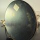 Lamp See Delmas glass and brass, vintage design