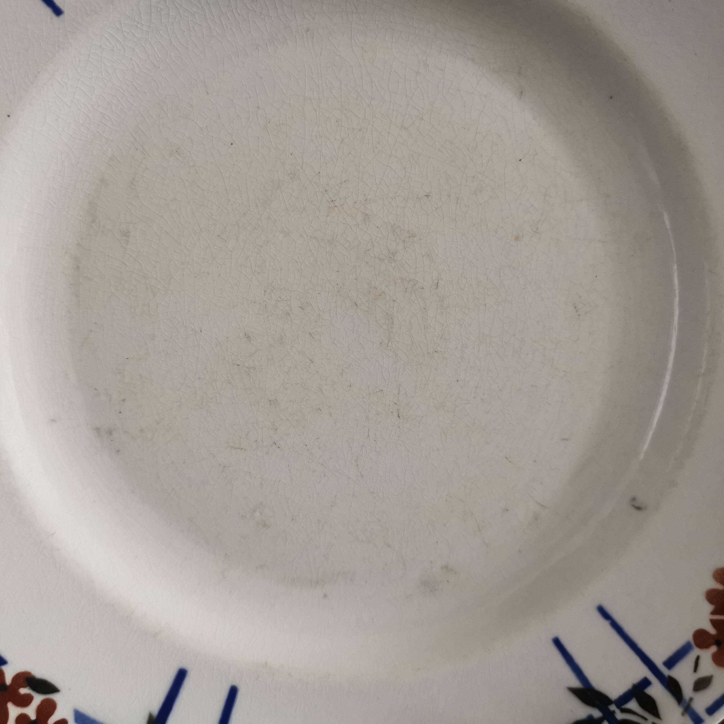 Earthenware soup plates, Moulin des Loups Orchies