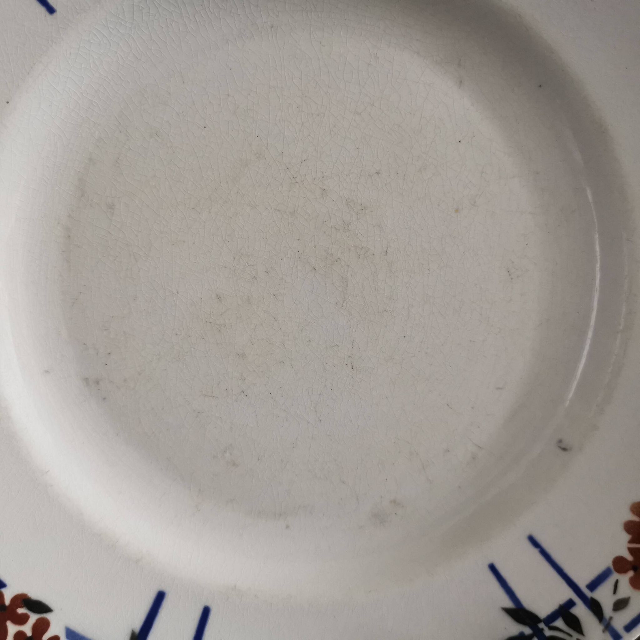 Earthenware soup plates, Moulin des Loups Orchies