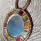 Mirror irena jaworska 70's vintage student of line vautrin