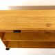 Scandinavian elm bookcase, Sweden, 1960
