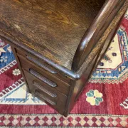 Bureau à cylindre en chêne