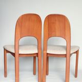 Danish dining chairs teak wood chair for dining room Scandinavian design mid century modern teak wood chairs