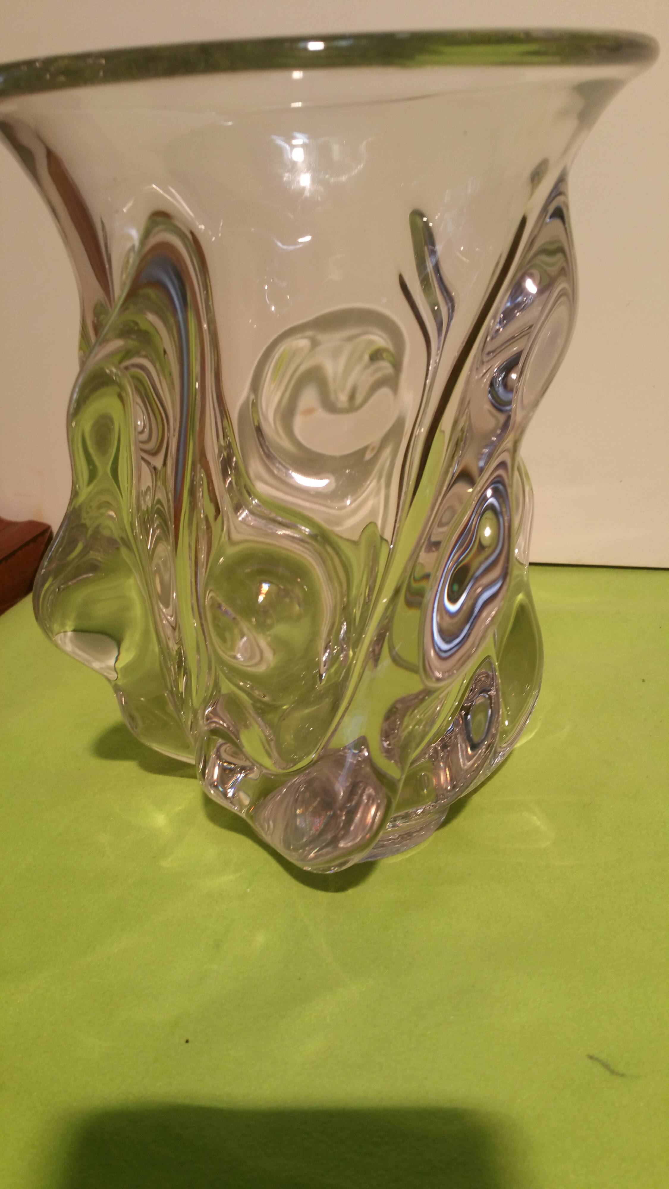Crystal vase