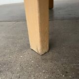 Mid-century modern yellow linoleum coffee table by Alva Aalto for Artek, Finland, 1960s.