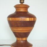 Wooden lamp base