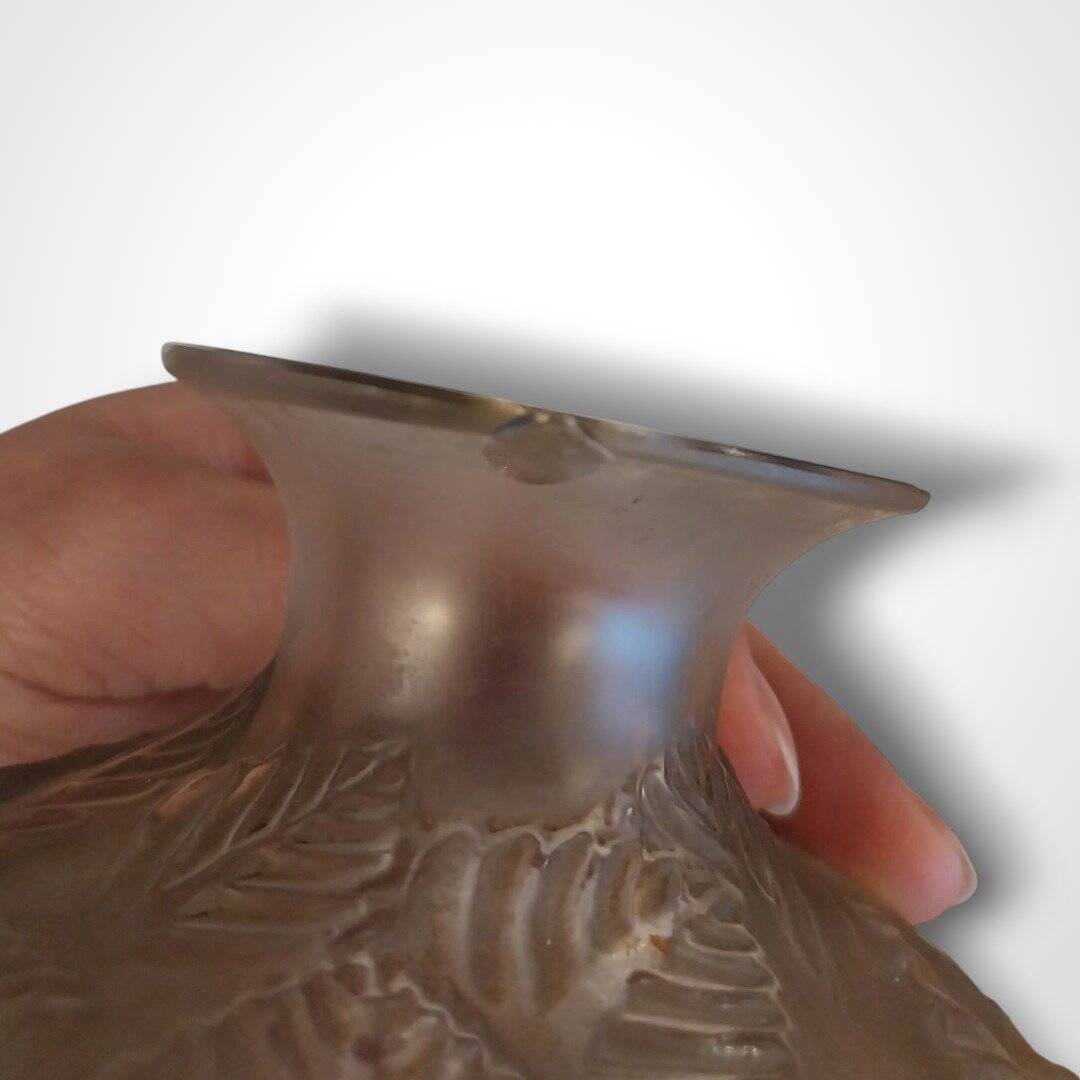 René Lalique (1860-1945), vase model Ormeaux, 20th century