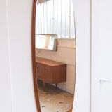 Large Scandinavian mirror oblong 40x106cm