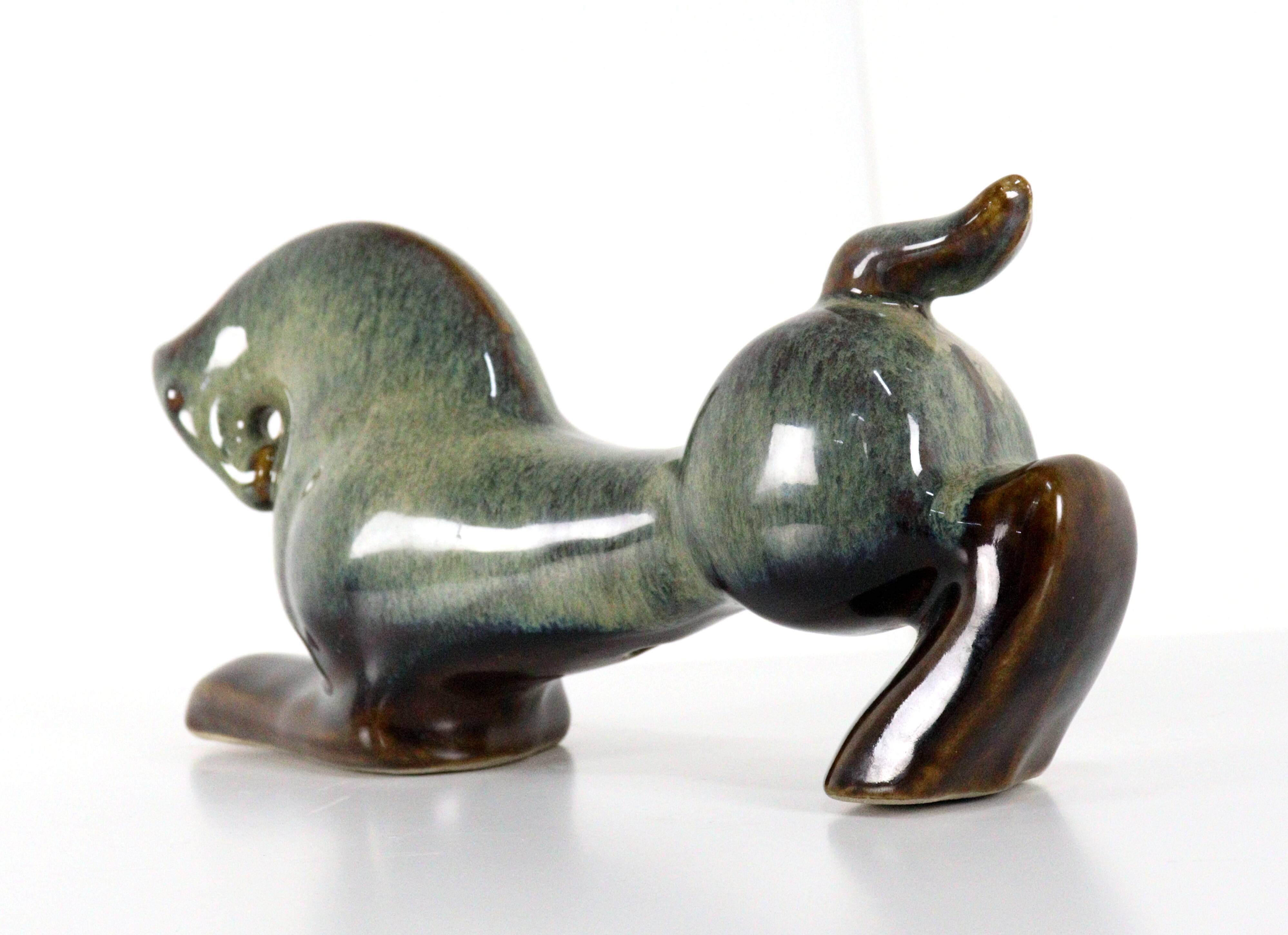 Mid-century ceramic horse