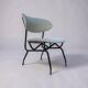 Set of 4 lounge chairs designed by Gastone Rinaldi, Italy, 1950s