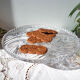 Vintage Crystal Pie Dish - Cut Crystal Serving Plate - Gateway - Centre d