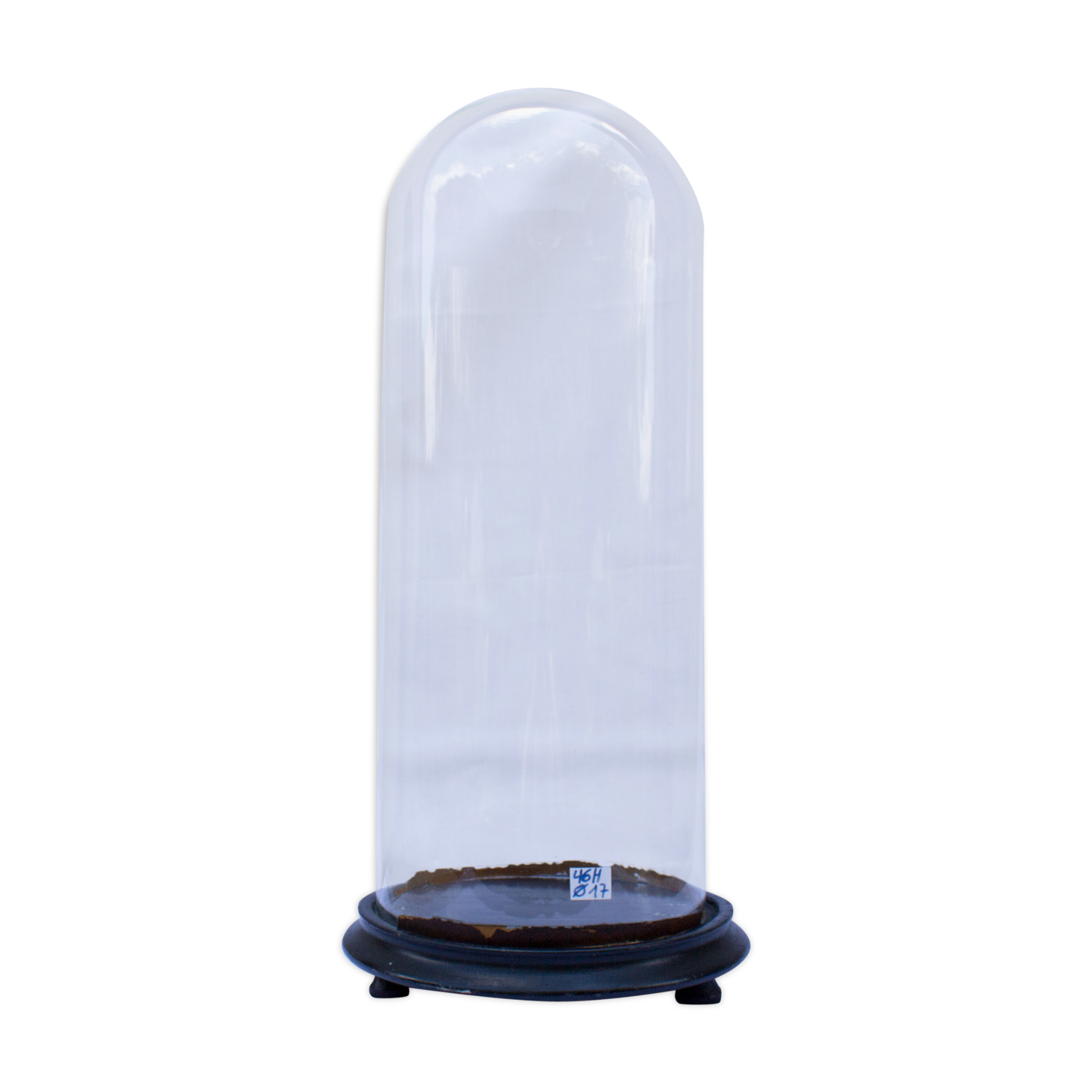 Ancient glass globe 46 x 17 cm bridal globe