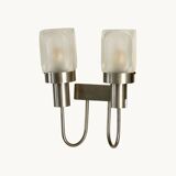A pair of wall lights, Gaetano Missaglia, Italy 1960s.