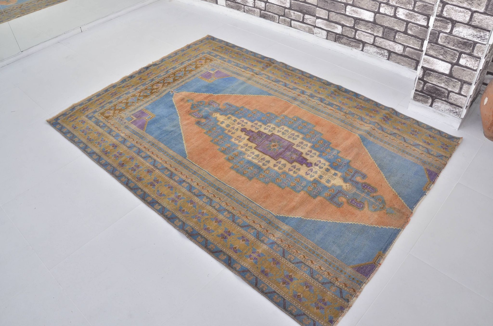Tapis de sol anatolien Oushak sku 2280