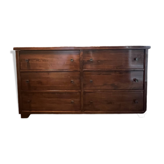 chest of drawers and its mirror