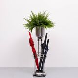 Art Deco plant stand and Umbrella 1930s Demeyere Belgium