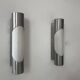 Pair of vintage wall lights, chrome metal, Philips Denmark 1980s