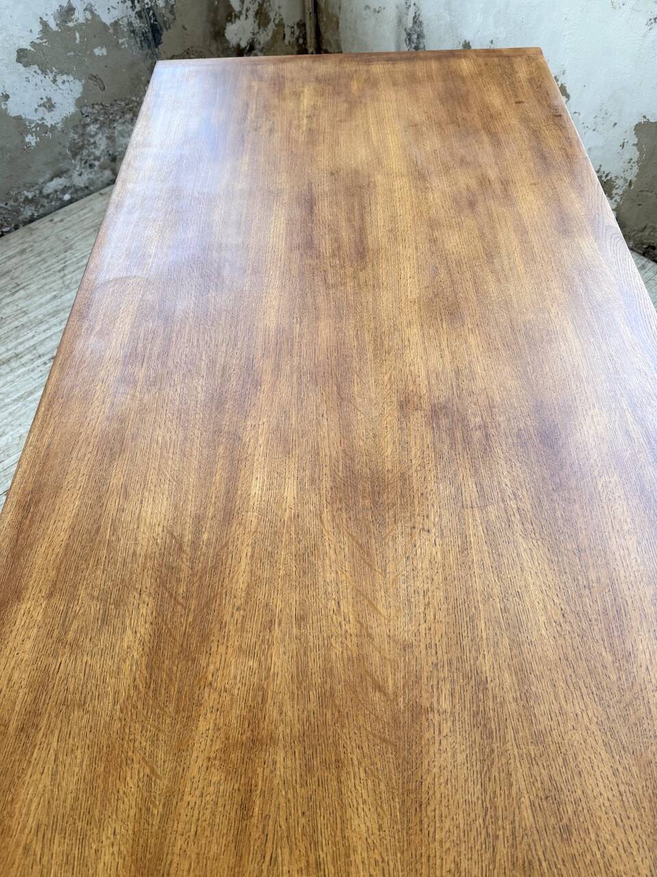 2m oak farmhouse table