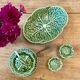 Set of 3 vintage pieces of serving cabbage, salt-pepper, mustard and ravier