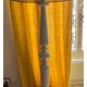 Orange cube lamp