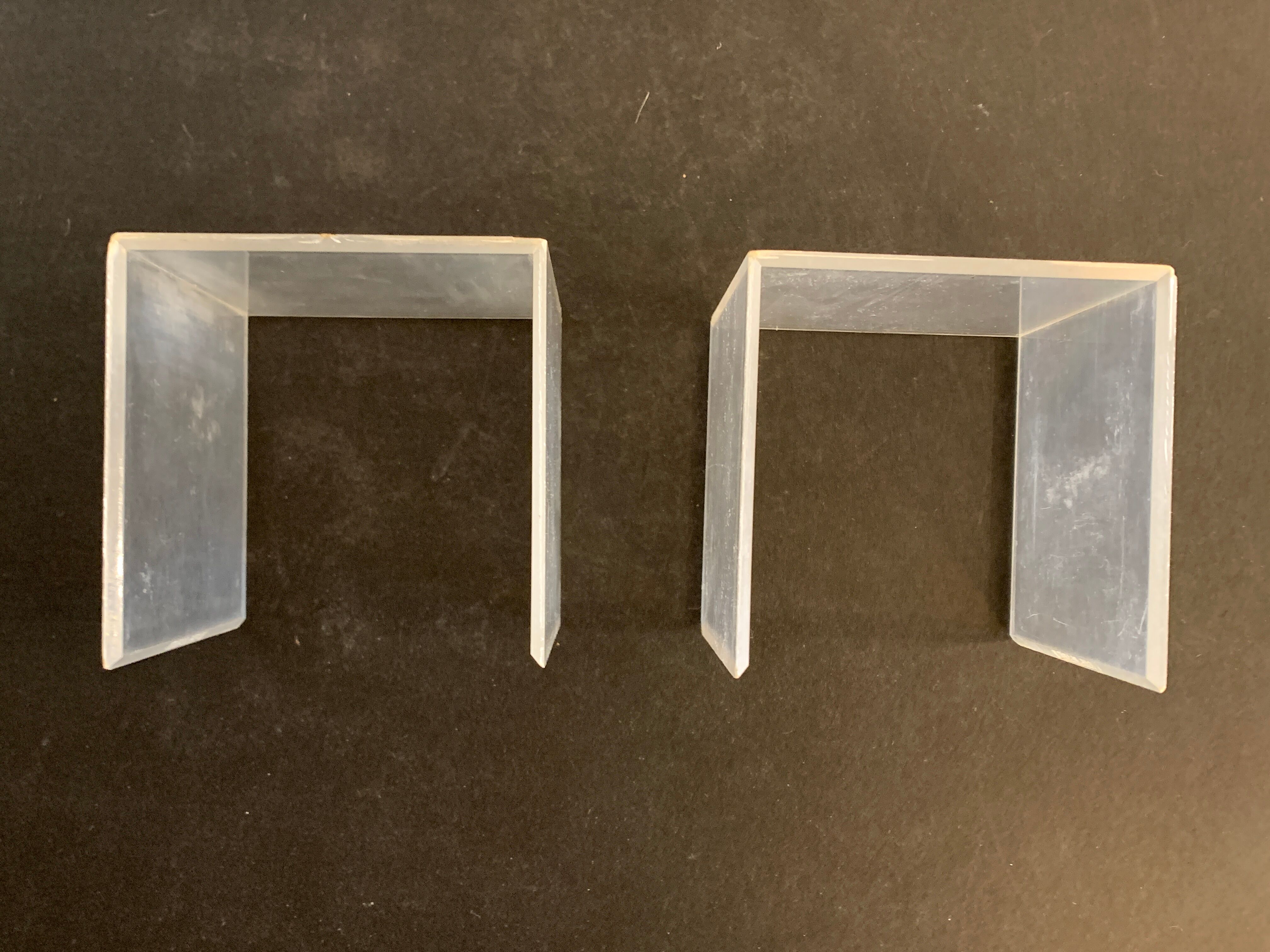 Photo frame or cube in plexiglass Michèle Gignoux for Bac Design, 1970