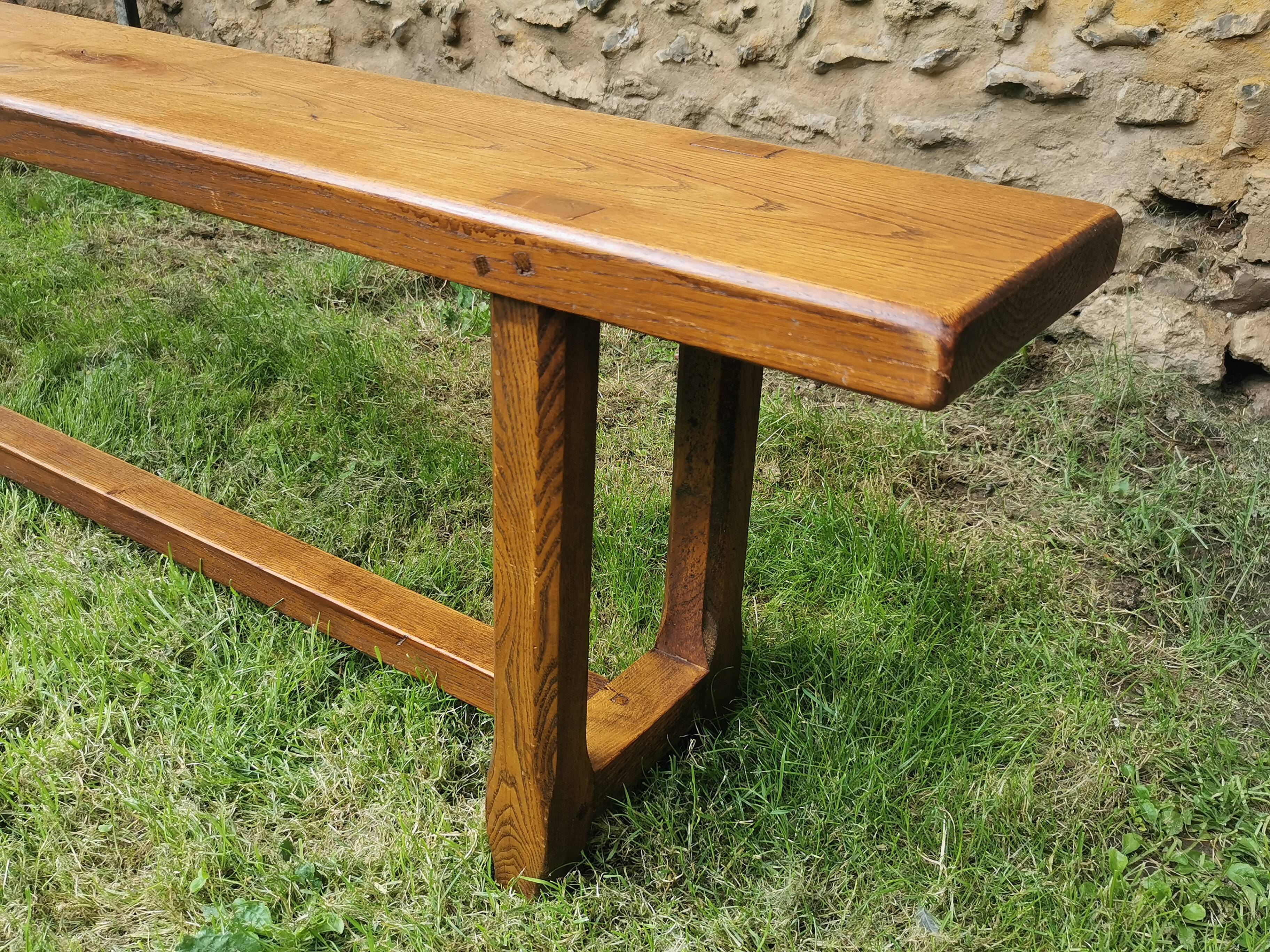 Oak bench