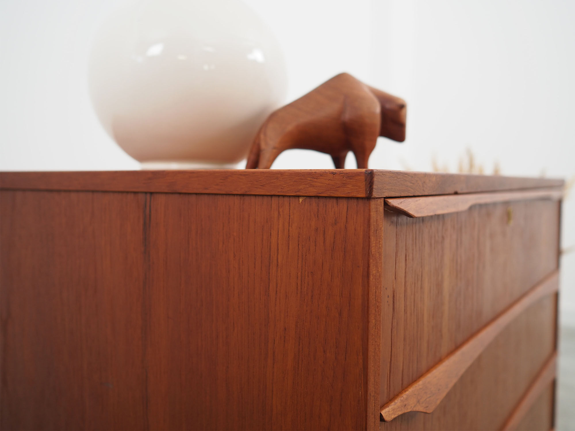 Teak chest of drawers, Danish design, 1970s, made in Denmark