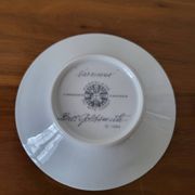 Porcelain Coffee Cup Bill Goldsmith Limoges "Victoria"