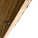 Vintage wooden shoe cabinet / drop-leaf furniture