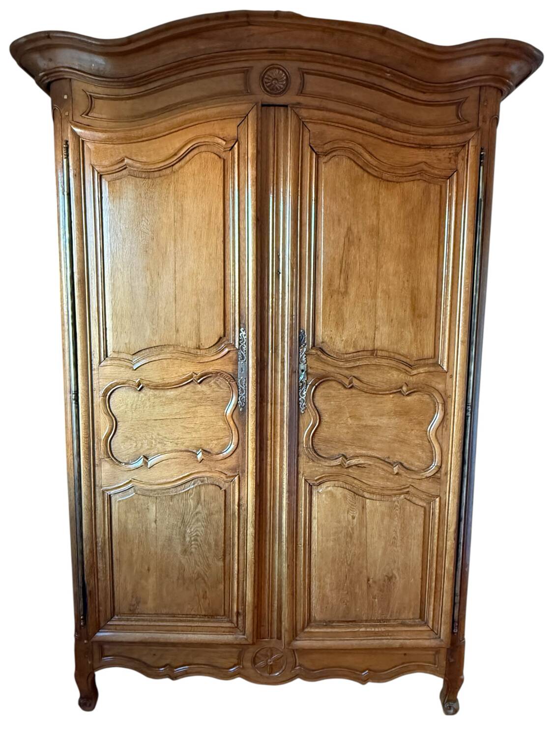 18th century Louis XV oak bridal wardrobe