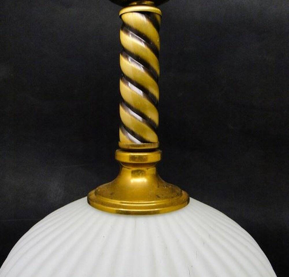 Art Deco pendant lamp, Poland, 1950s