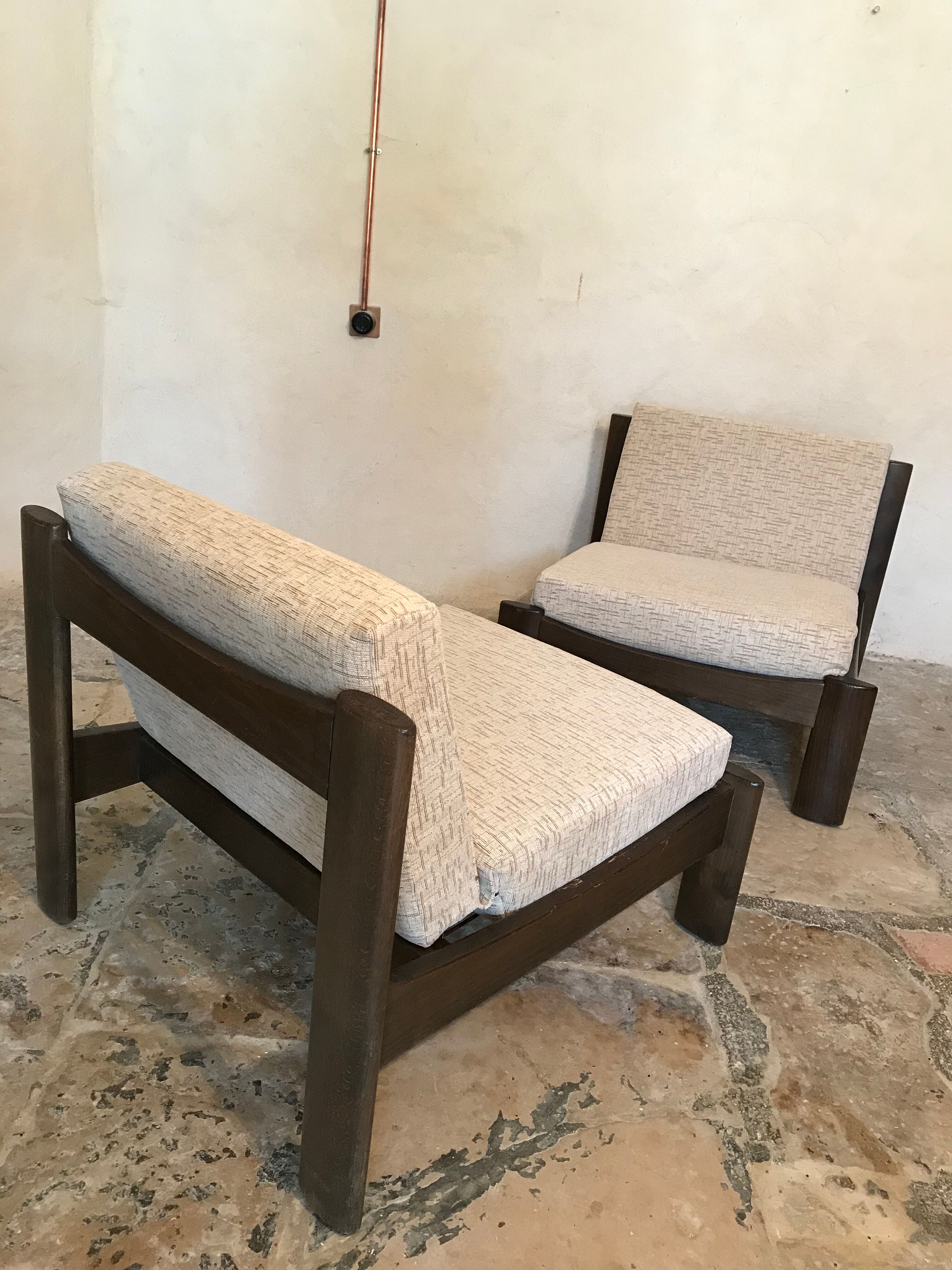 Pair of vintage armchairs