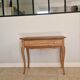 Console en bois brut