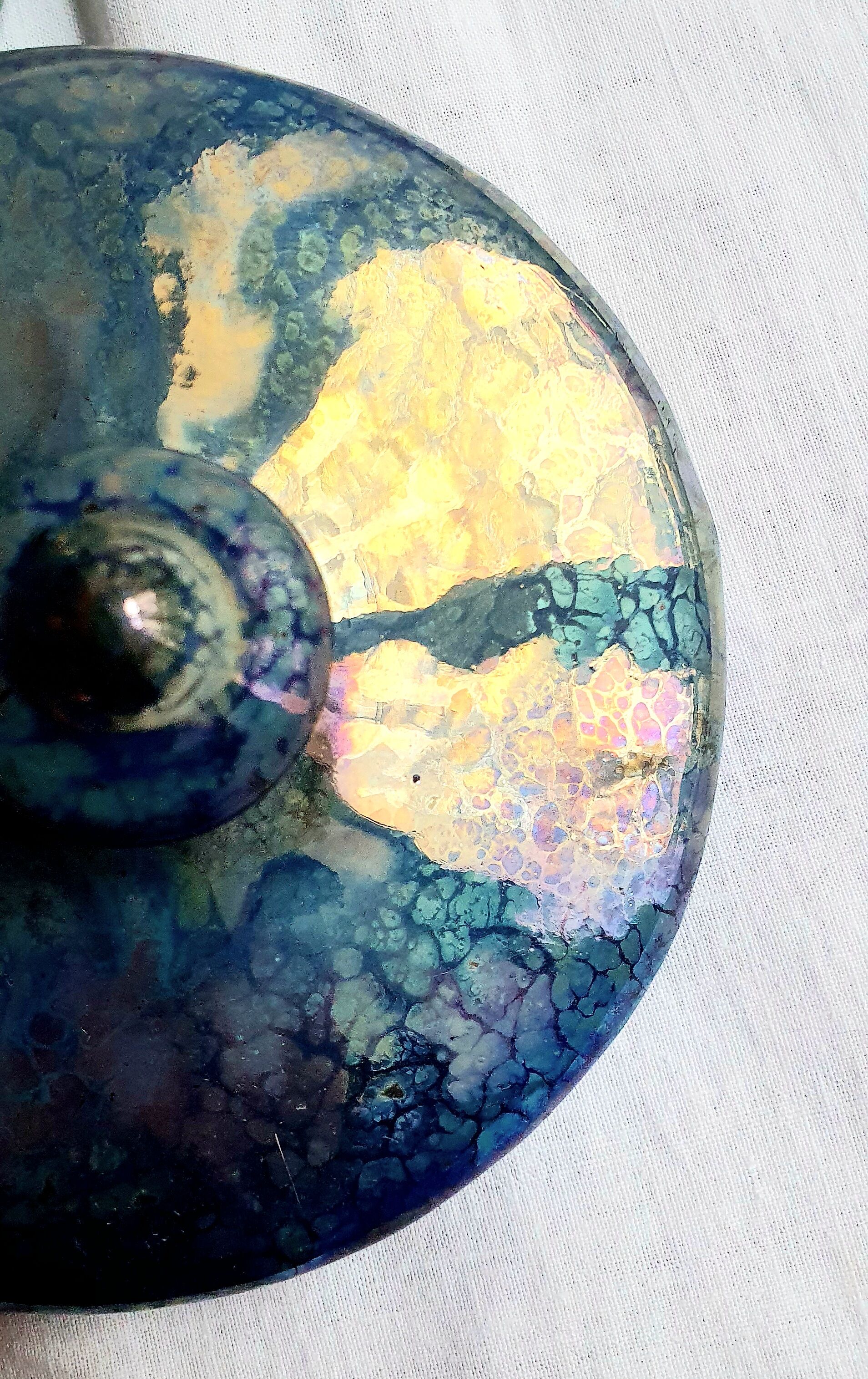 Enamelled ceramic pot Alphonse Cytère Unifrance