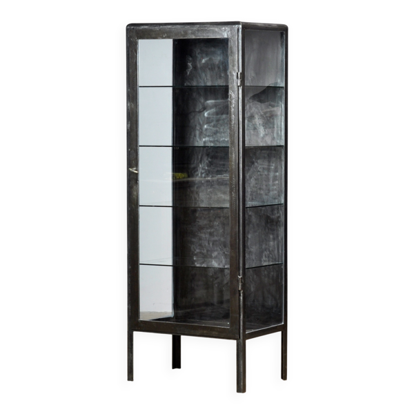 Cabinet de médecine en fer poli, années 1920