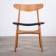 Oak Dining Chair attributed to Hans J. Wegner for Carl Hansen & Son, Denmark, 1952