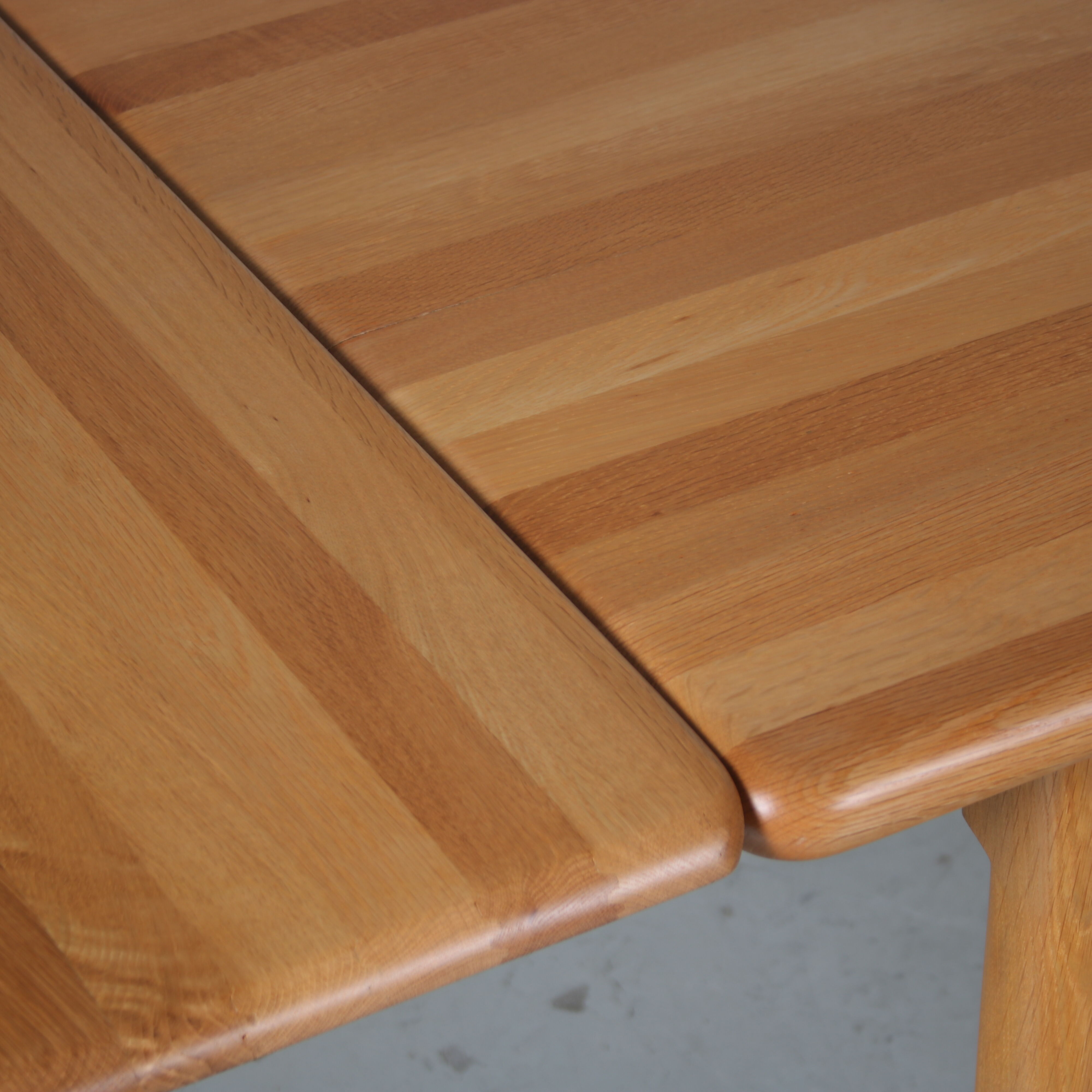 1970s Oak wooden dining set by Moller, Denmark