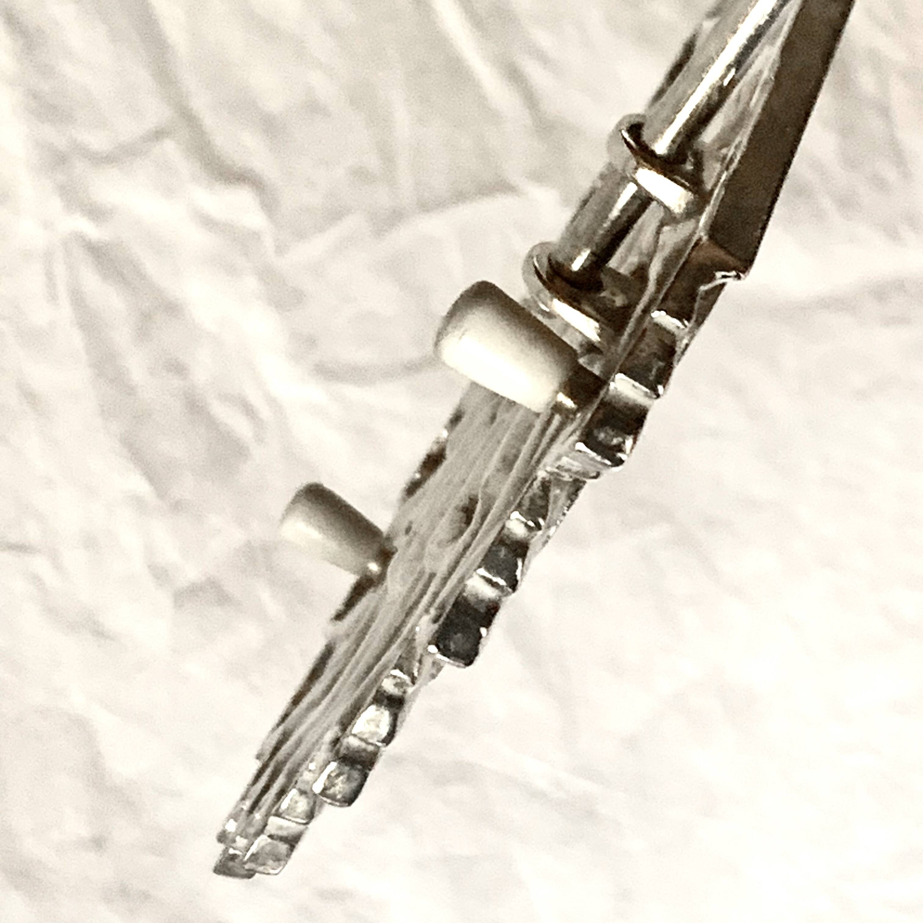 Antique Godinger silver plated metal trivet - peacock - made in Italy