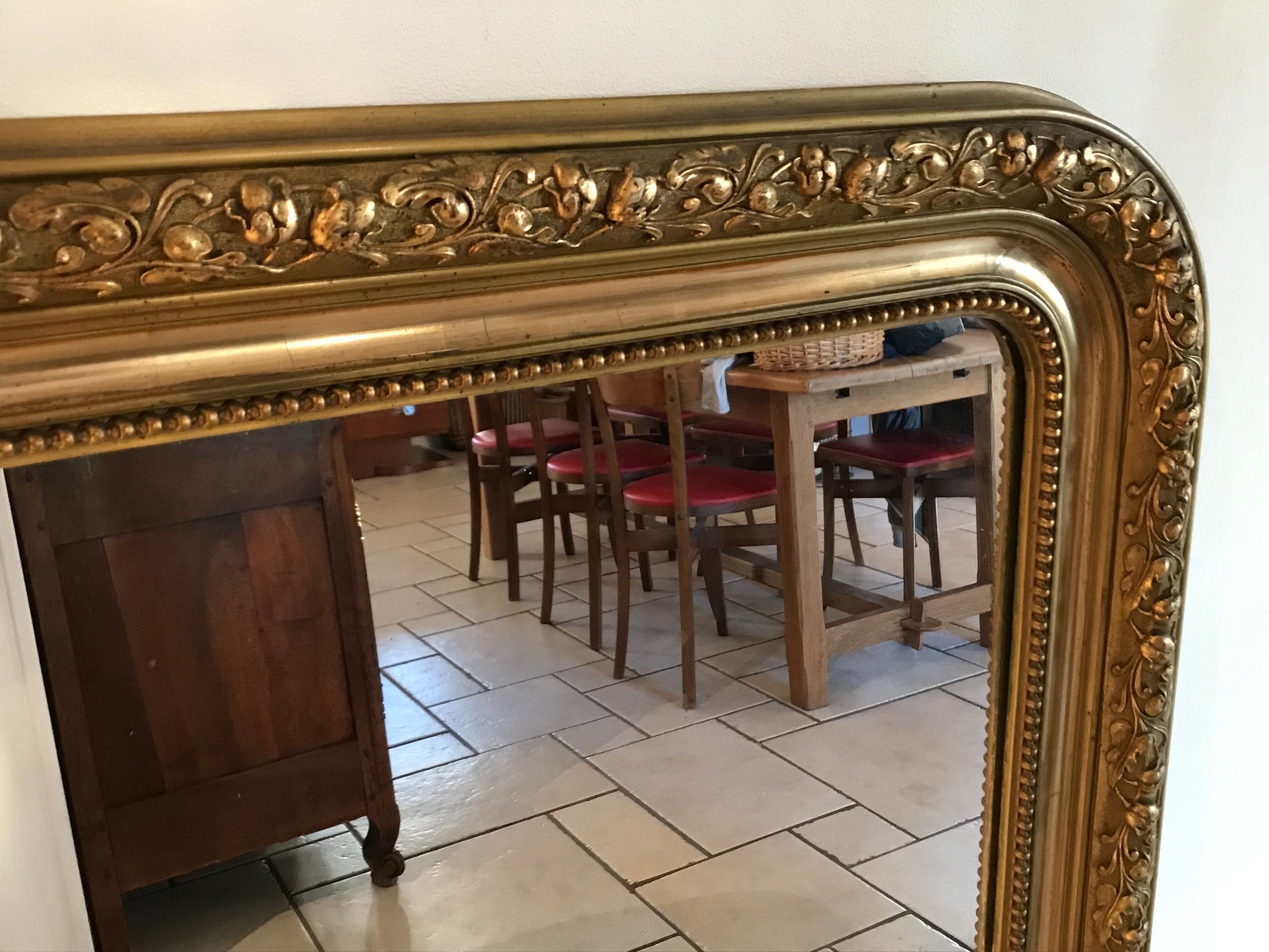 Mirror in the Louis Philippe style 77x120cm