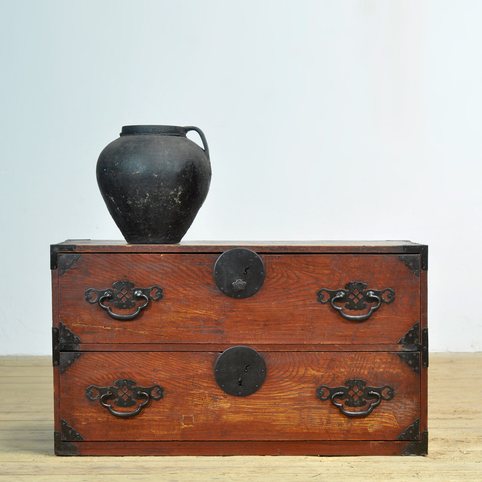 Japanese Tansu chest of drawers, circa 1870