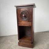 Dudouyt bedside table, oak, 1940.