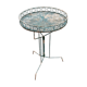 Garden pedestal table