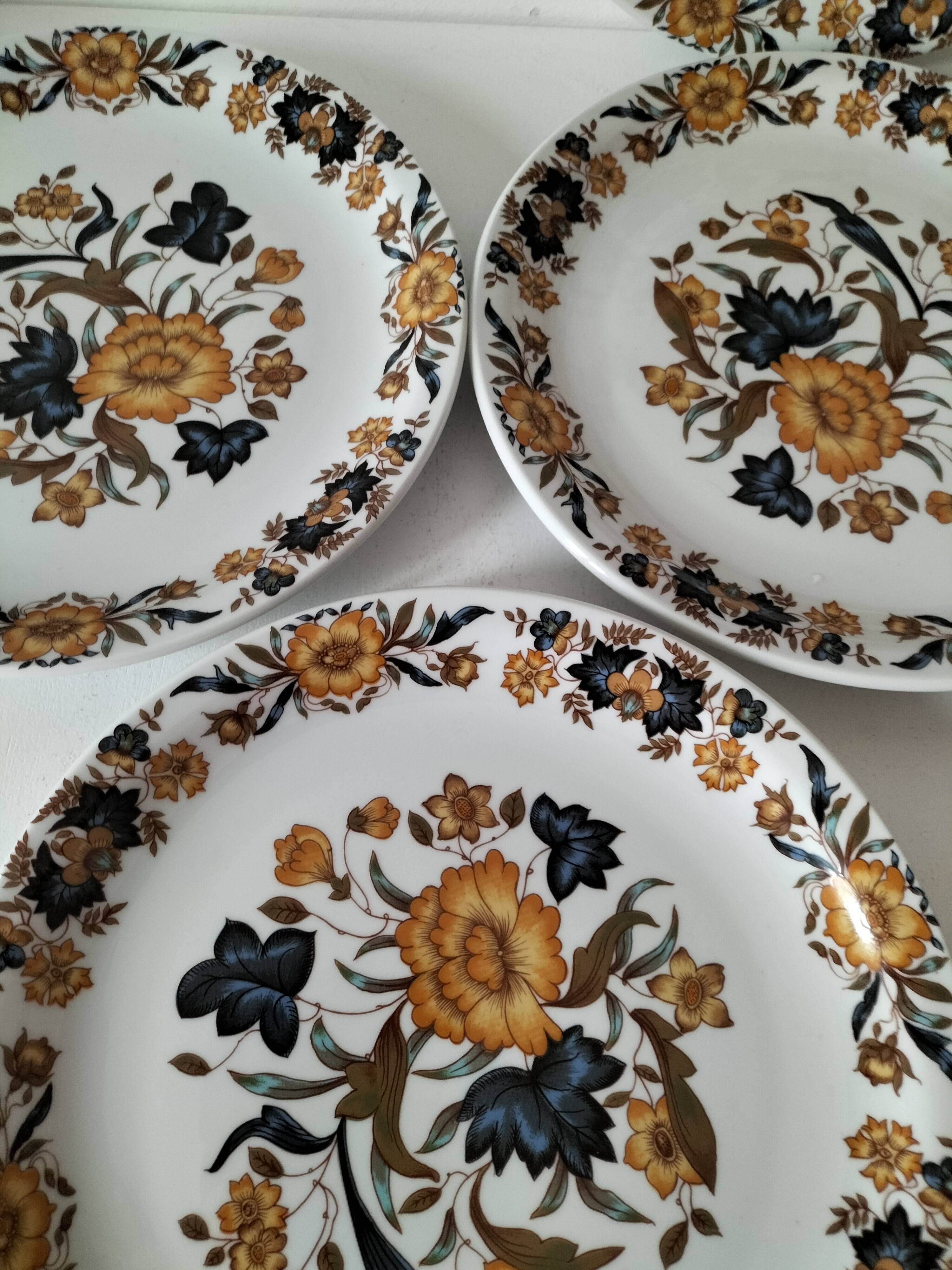 Pillivuyt Tampico plates