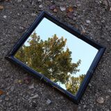 Bamboo mirror, vintage