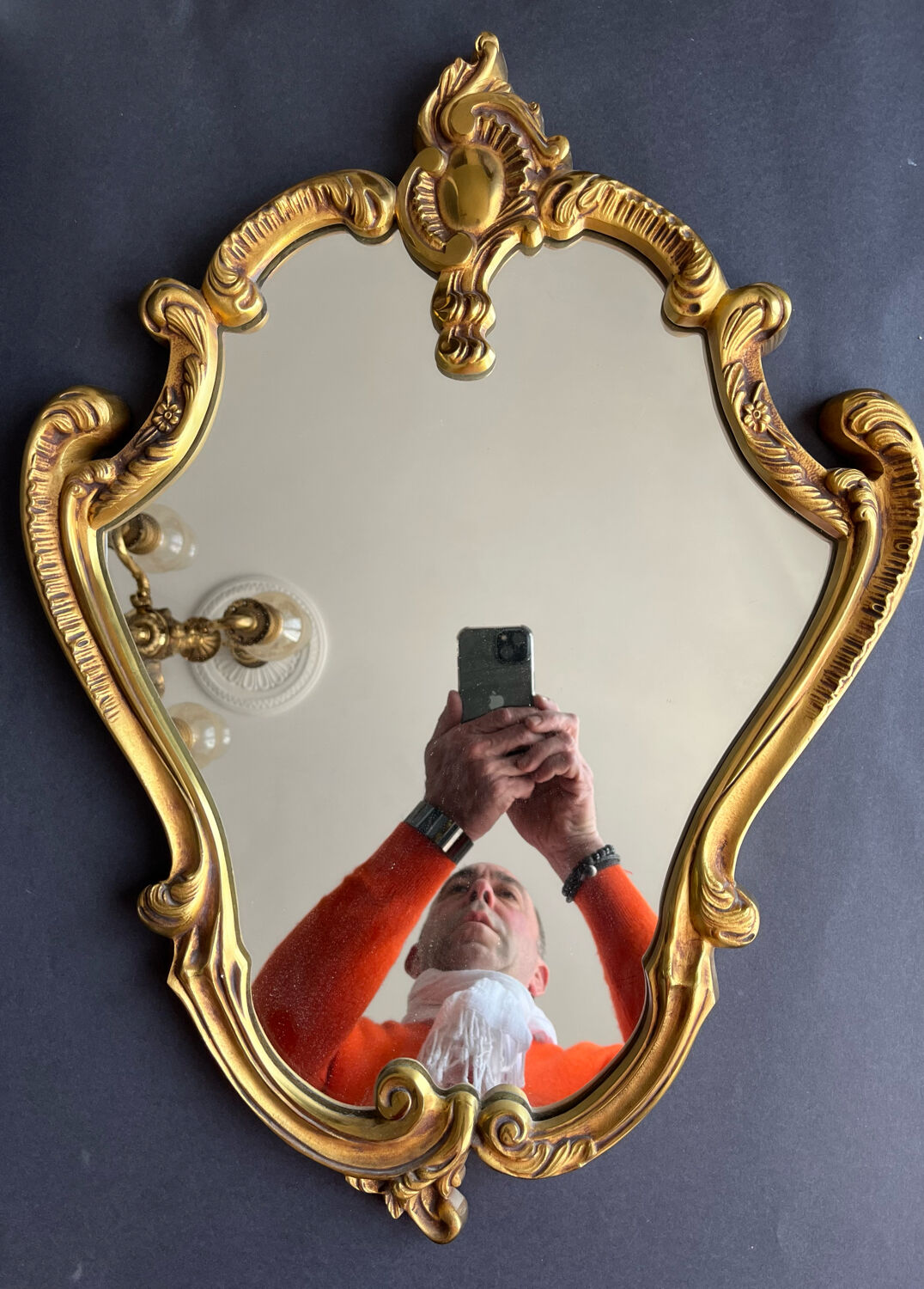 Rocaille mirror 58 x 43 cm