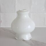 Vintage white opaline glass lampshade 19.5 cm, 4467