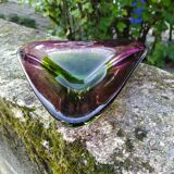 Blown glass cup from the 70s