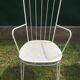 Lot of  3 metal garden chairs